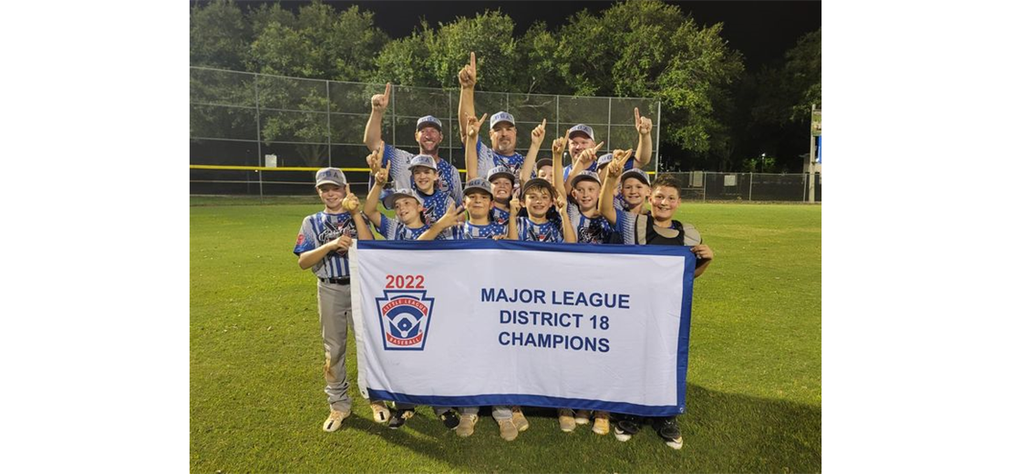 District 18 Major League All-Star Champions